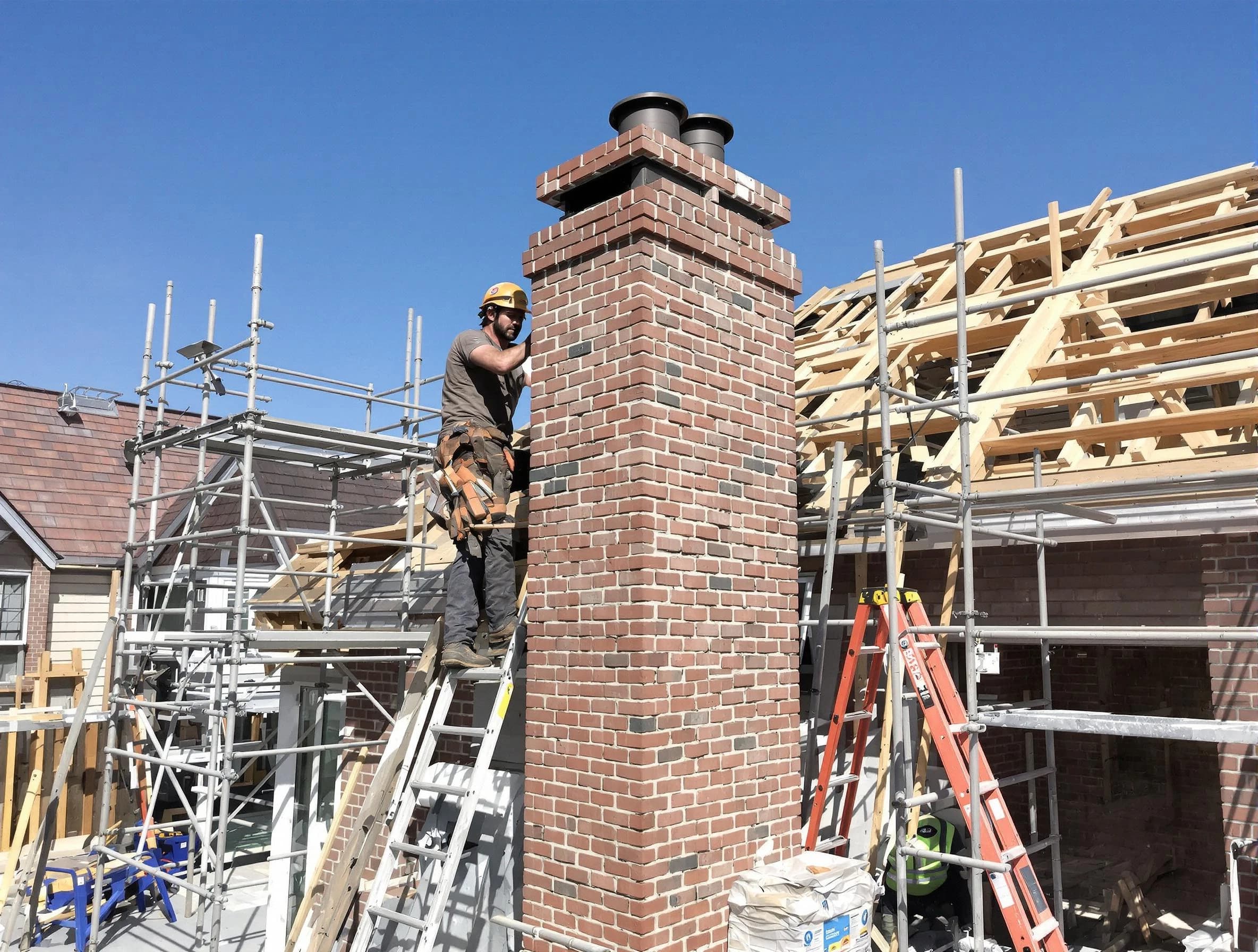 New chimney installation completed by North Decatur Chimney Sweep in North Decatur, GA